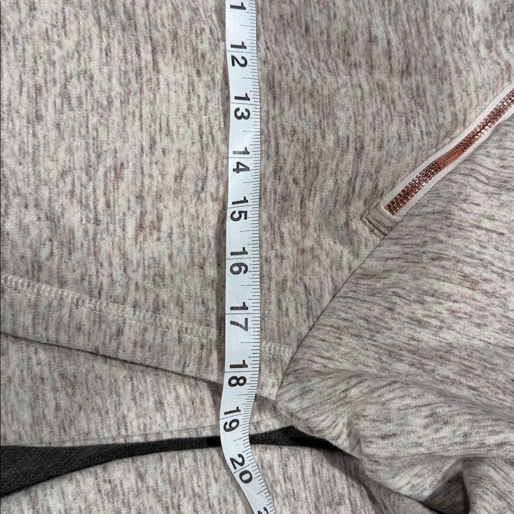 Athleta Asymmetrical Zip Fleece Pullover Jacket Small‎ - Picture 9 of 10
